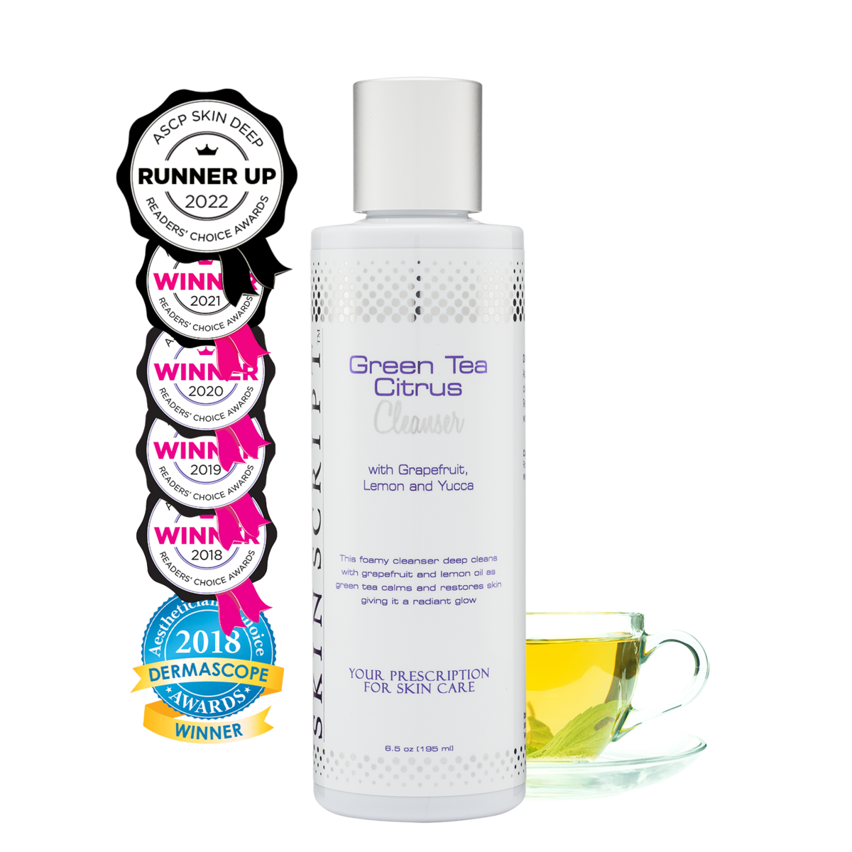 Skin Script Green Tea Citrus Cleanser